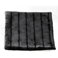 Autre Elegante Webpelz-Decke "Nerz" 200 x 150 cm, braun