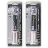 Liqui moly 2x Klebstoff 21262 Liquimate 2K Sekundenkleber 10g Instant Kleber