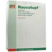 Lohmann & Rauscher Raucotupf Stieltupfer 2 St.ster.grosser Wattek.