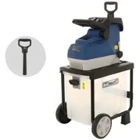 BullMach Tersic 45 Roller - Elektro Häcksler - mit Auffangkorb