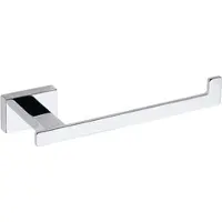 BRILLANTBAD BASA Papierrollenhalter Messing Chrom 190x35x62 mm für Bad & WC >> zum Bohren