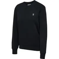 Hummel Sweatshirt "HMLPULSE W SWEAT CREWNECK", normale Passform, mit Stickerei Chevron-Logo, ohne Verschluss