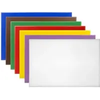 Hygiplas Set aus 7 antibakteriellen Schneidebrettern mit hoher Dichte 10mm