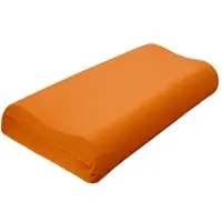 TRAUMSCHLAF Universal Bezug für Nackenstützkissen L-XL, Höhe 11-14 cm | papaya - orange