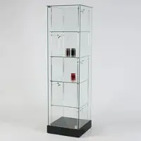 JTF-Vitrinen Standglasvitrine mit Schloss Dialog DLG-15B