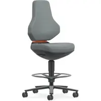BIMOS Texon 9175 Arbeitsdrehstuhl mit Sitzstopprollen und Fußring frei konfigurierbar
