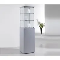 JTI-Vitrine Glasvitrine 45 x 45 Sockelvitrine JT-A7PL