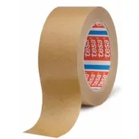 TESA 6x Papierklebeband tesapack 4313 lösungsmittelfrei 50mm braun