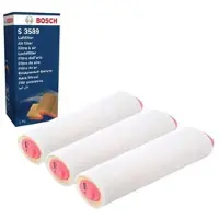 Bosch 3x Luftfilter 1 457 433 589 für BMW Alpina Land Rover 7er D10 X5
