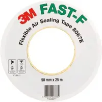 3M FAST-F 8067E Flexible Air Sealing Tape, braun, 50/50 Split, 200mm x 25m, 0.25mm
