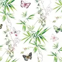 Home Fashion , Akira, Lunch-Servietten aufgefaltetes Maß 33 cm x 33 cm, im Viertelfalz, 20 Stück pro Pack, 12 Pack pro Karton