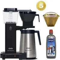 Moccamaster Filterkaffeemaschine KBGT Black Aktionspaket