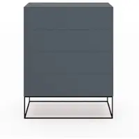 Form1 Create Kommode mit 4 Schubkästen Ocean Profilgestell