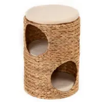 Silvio Design Katzentonne, Wasserhyazinthe natur-wollweiß