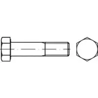 Industrial Quality Supplies Sechskantschraube DIN 7990 CE m.Sechskantmutter M 12 x 55 4.6 feuerverzinkt