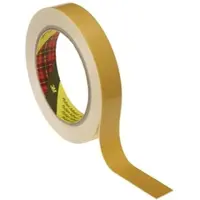 3M PE-Schaumstoff-Klebeband mit Gummi-Harz-Klebstoff 9528W, Weiß, Schutzpapier: Farbe Braun, 9 mm x 66 m, 0,8 mm