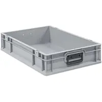 Proregal Eurobox NextGen Portable Duo | HxBxT 12x40x60cm | 23 Liter | Eurobehälter, Transportbox, Transportbehälter, Stapelbehälter