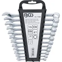 Bgs Maul-Ringschlüssel-Satz Halter / Tasche 6 - 19 mm 12-tlg.