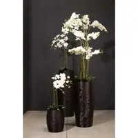 Fleur Ami Orchidee Kunstpflanze mit 20 Blüten 92 cm Weiß