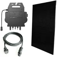 Marstek Energy Inc Balkonkraftwerk mit 450W Solarpanel, MI0800W Mikrowechselrichter 0,8kW