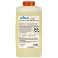 Kiehl's Desinet-compact Desinfektionsreiniger-Konzentrat, Aldehydfreies flüssiges Reinigungs- und Desinfektionsmittel, 1 Karton = 3 Flaschen à 2 Liter