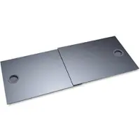 LEDaquaristik GmbH Deckscheiben Grau kompatibel für Eheim proxima 325 Aquarien mit Schiebedeckel reflektierend Grau proxima 325