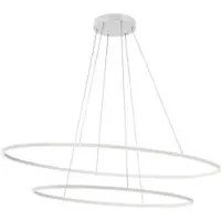 Redo 01-3342 LED Pendelleuchte LEO | 108W integrierte LED-Quelle | 6974lm | 3000+4000K