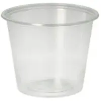 Papstar Starpak 1000 Dressingbecher, PP rund 125 ml Ø 7,1 cm · 5,7 cm transparent