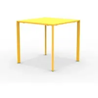 Vermobil Robuster Gartentisch Fox 80x80 cm gelb GI