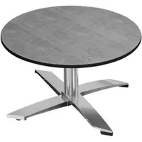 GGM Möbel CPTG | Bistro Loungetisch | Ø:H 60 x 39 cm | Beton / Aluminium | Klappbar/ Zusatzgewicht