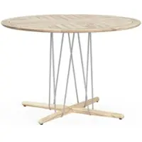 Carl Hansen - Embrace Gartentisch, Teak unbehandelt, Ø 110 cm