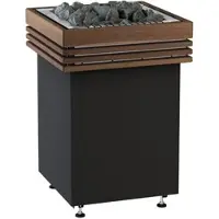 Harvia HOLZRELING-SET für Saunaofen QUBE,Holzreling: Walnuss klein