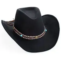 Buttinette Cowboyhut "Western", schwarz