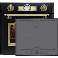Kaiser Herd-set Retro Elektro Backofen EH 6355 EM + KCT 6730 FIG Induktions Kochfeld 60 cm