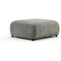 Maison de rêve Hocker Zanzibar ¦ grau ¦ Maße (cm): B: 88 H: 42