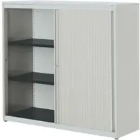 Mauser Stahlschrank mit Rollladen »Kontoro« 3 OH 125 cm grau, 125x123.5x48.2 cm