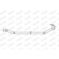 Walker Abgasrohr [Hersteller-Nr. 10939] für Jeep, Fiat