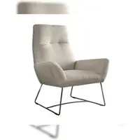 KAWOLA Sessel BISA Cord steingrau