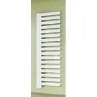 Bemm Design-Heizkörper über Kopf wendbar „Triola“ 60 × 118,4 cm in Mittelgrau perlmatt