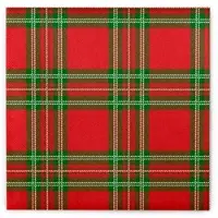 Mank Airlaid Serviette Charles, 40 x 40 cm, 50 Stück - - Schottenmuster Karodesign