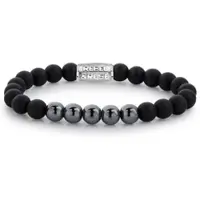 Rebel & Rose - STONES ONLY - Matt Shiny Black / 8 MM