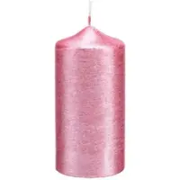 Kopschitz Kerzen Kerzen Stumpenkerzen Perlmutt Paprika Rot, 150 x 60 mm, 4 Stück