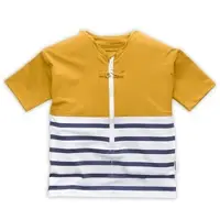 FLOATEE - Das Anti-Ertrinken T-Shirt für Kinder mit UV-Schutz, gelb - Gr. 92 | Kurzarm T-Shirt Komplettset