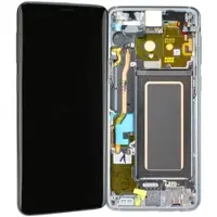 Samsung LCD-Kompletteinheit für Galaxy S9 G960F, Titanium Grey
