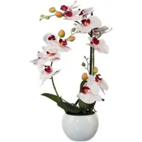 Creativ Green Kunstblume Orchidee, Phalaenopsis, 3D-print, rosa, im Keramik-Topf, Höhe 42 cm