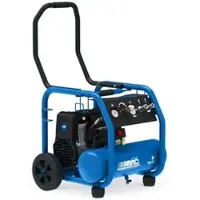 Abac PORTABLE ROLLCAGE OS20P - Schallgedämpfter, ölfreier, einphasiger elektrischer Luftkompressor - Motor 2 HP - 9 lt