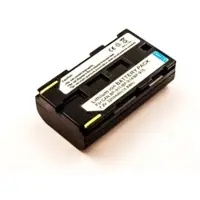 AccuCell Akku für Canon UC V200, Typ BP-911, BP-915, BP-930, BP-941, anthrazit, 2200 mAh