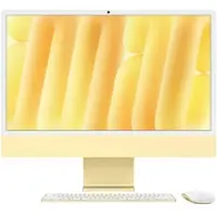 Apple iMac Gelb CZ1EK-01000010 - 61cm24'' M4 10-Core CPU, 10-Core GPU, 24GB RAM, 256GB SSD, Standardglas,Magic Keybord TID und NUM