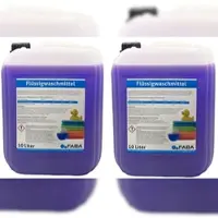 Faba Chemie 2 x 10 L Flüssigwaschmittel Konzentrat lila Universal Color