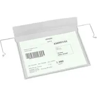 Eichner Drahtbügeltasche A4 quer + Klappe